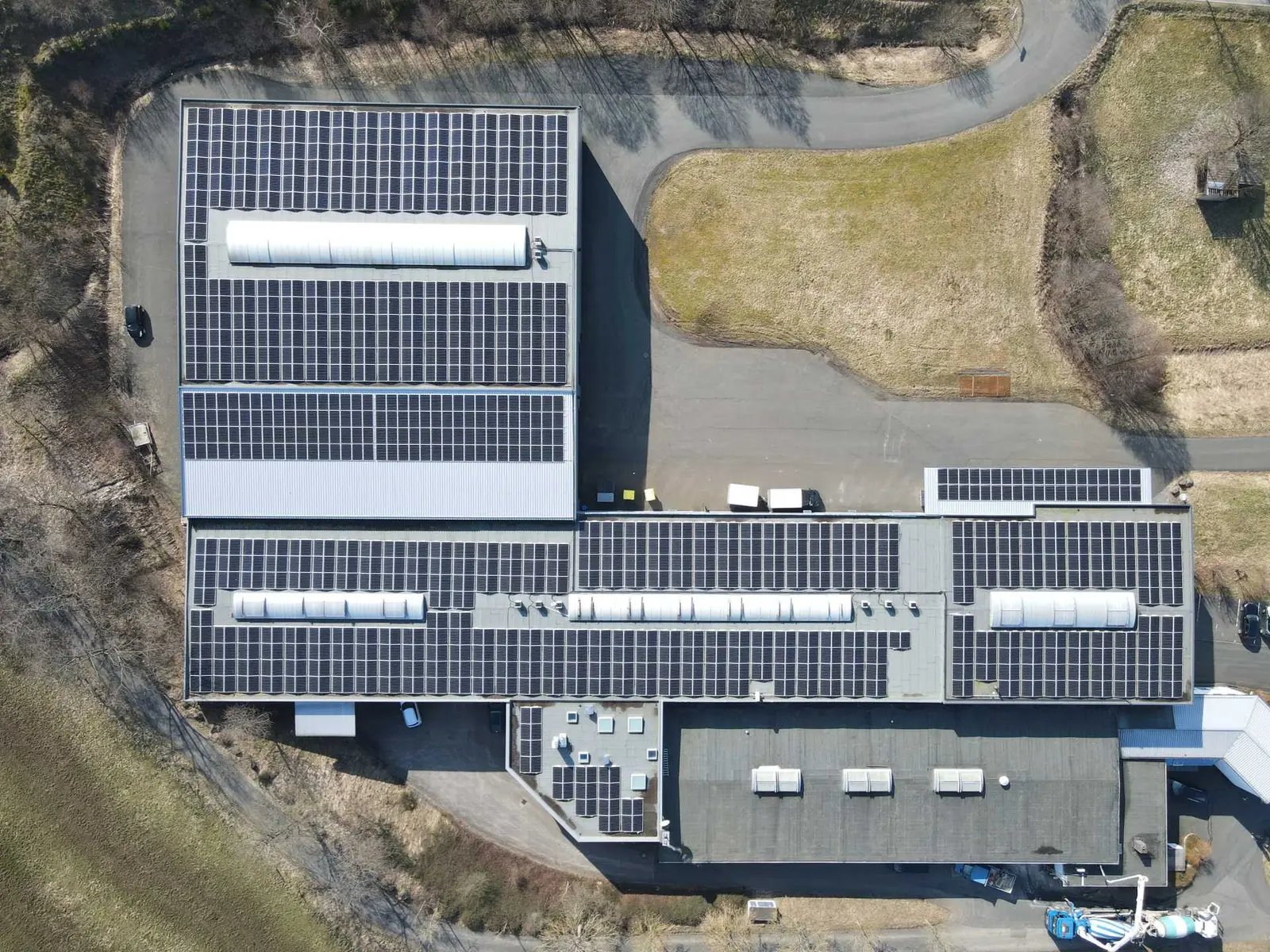 Metallverarbeitung – 490 kWp Photovoltaik-Dachanlage